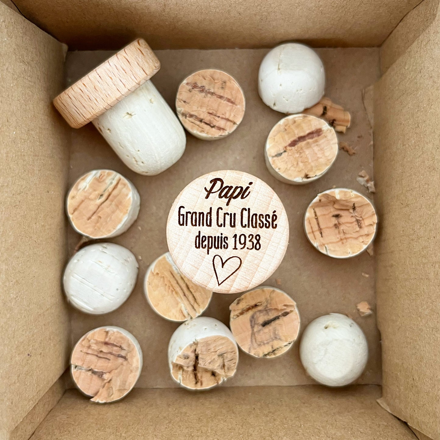 WINE STOPPER "PAPI GRAND CRU CLASSÉ DEPUIS" TO CUSTOMIZE