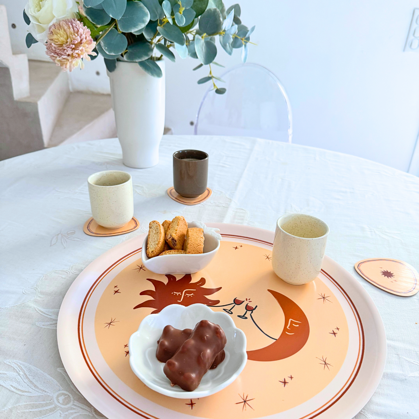 WOODEN TRAY "LUNE & SOLEIL"