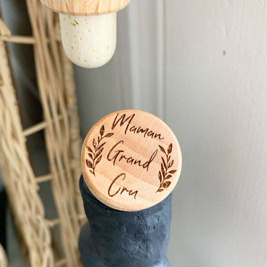 WINE STOPPER "MAMAN GRAND CRU"