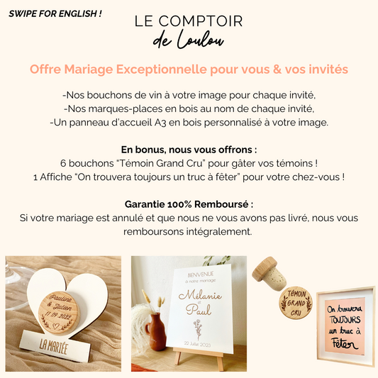 ALL-IN-ONE WEDDING GUEST & GIFT OFFER