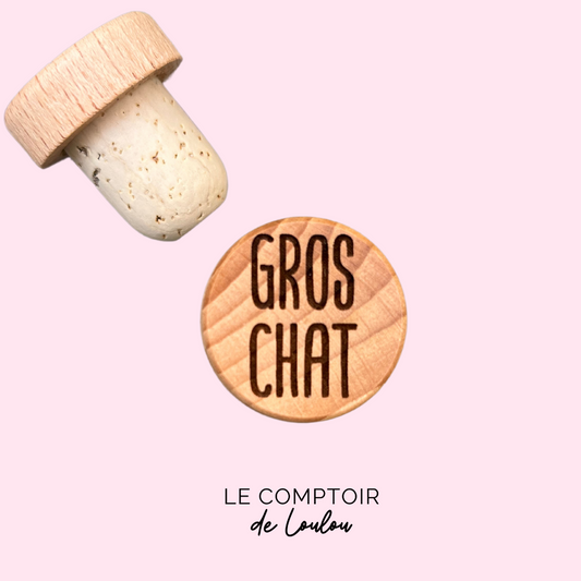 WINE STOPPER "LES AMIS, C'EST LA VIE"