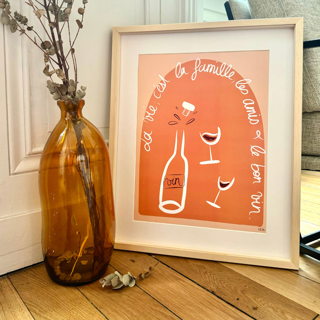 POSTER "LA VIE LA VRAIE"