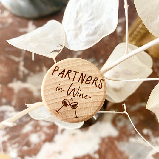 WINE STOPPER "PARTNERS IN WINE"
