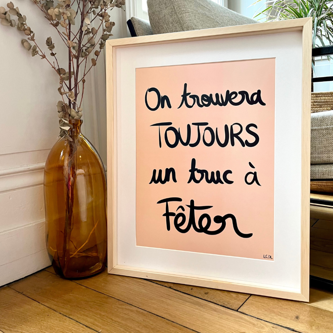 POSTER "ON TROUVERA TOUJOURS"