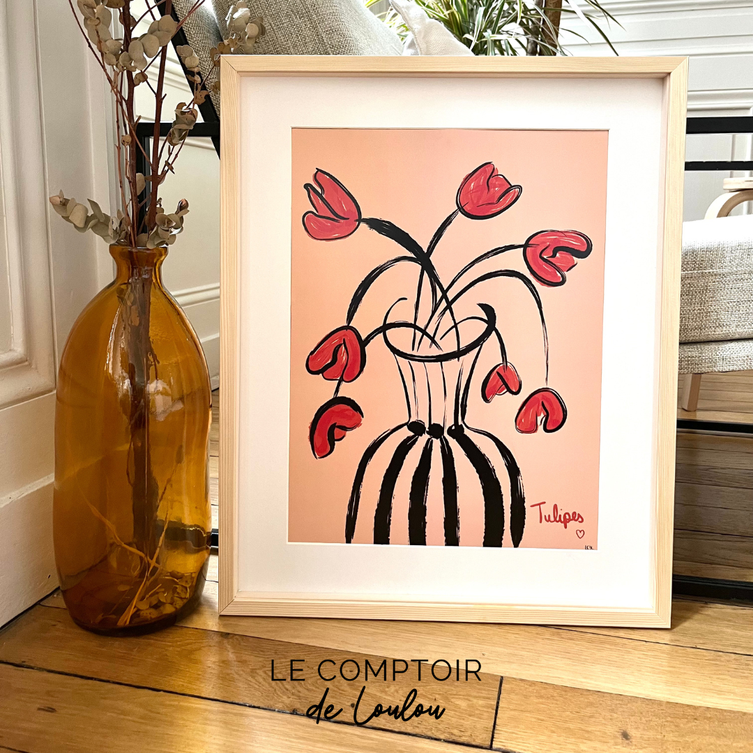 POSTER "TULIPES"