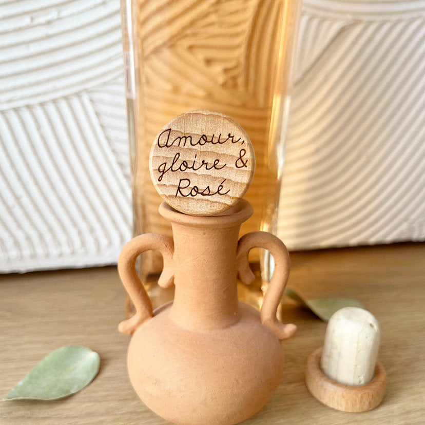 WINE STOPPER "AMOUR GLOIRE ET ROSÉ"