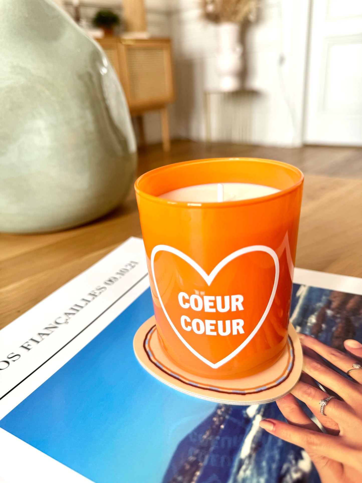 BOUGIE COEUR COEUR