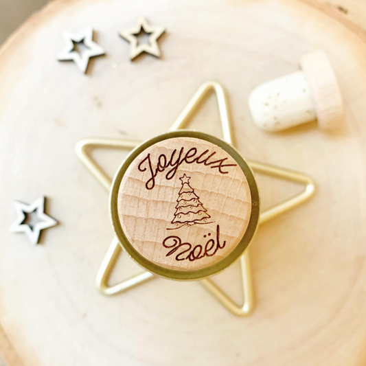 WINE STOPPER "JOYEUX NOËL"