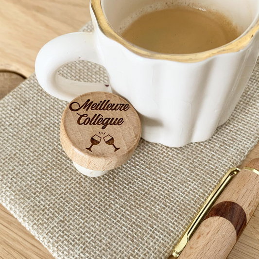 WINE STOPPER "MEILLEURE COLLÈGUE"