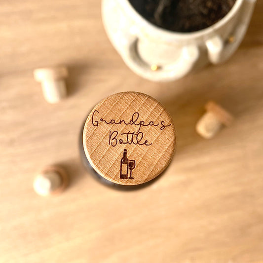 WINE STOPPER "GRANDPA'S BOTTLE"