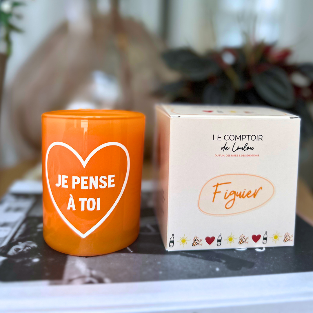 CANDLE "JE PENSE À TOI"