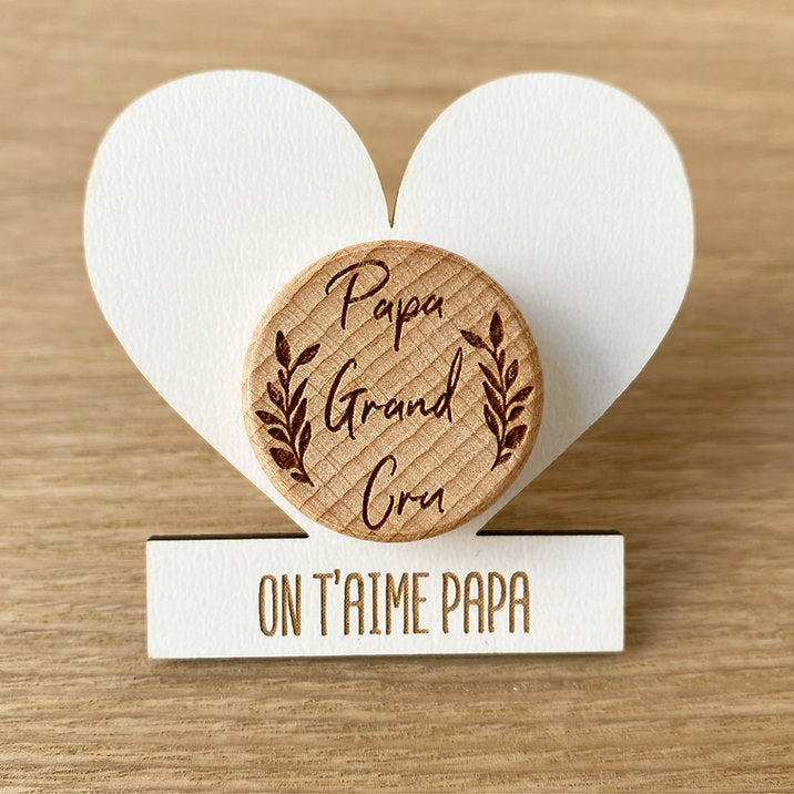 WINE STOPPER HOLDER TO CUSTOMIZE