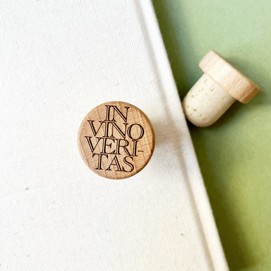 WINE STOPPER "IN VINO VERITAS"