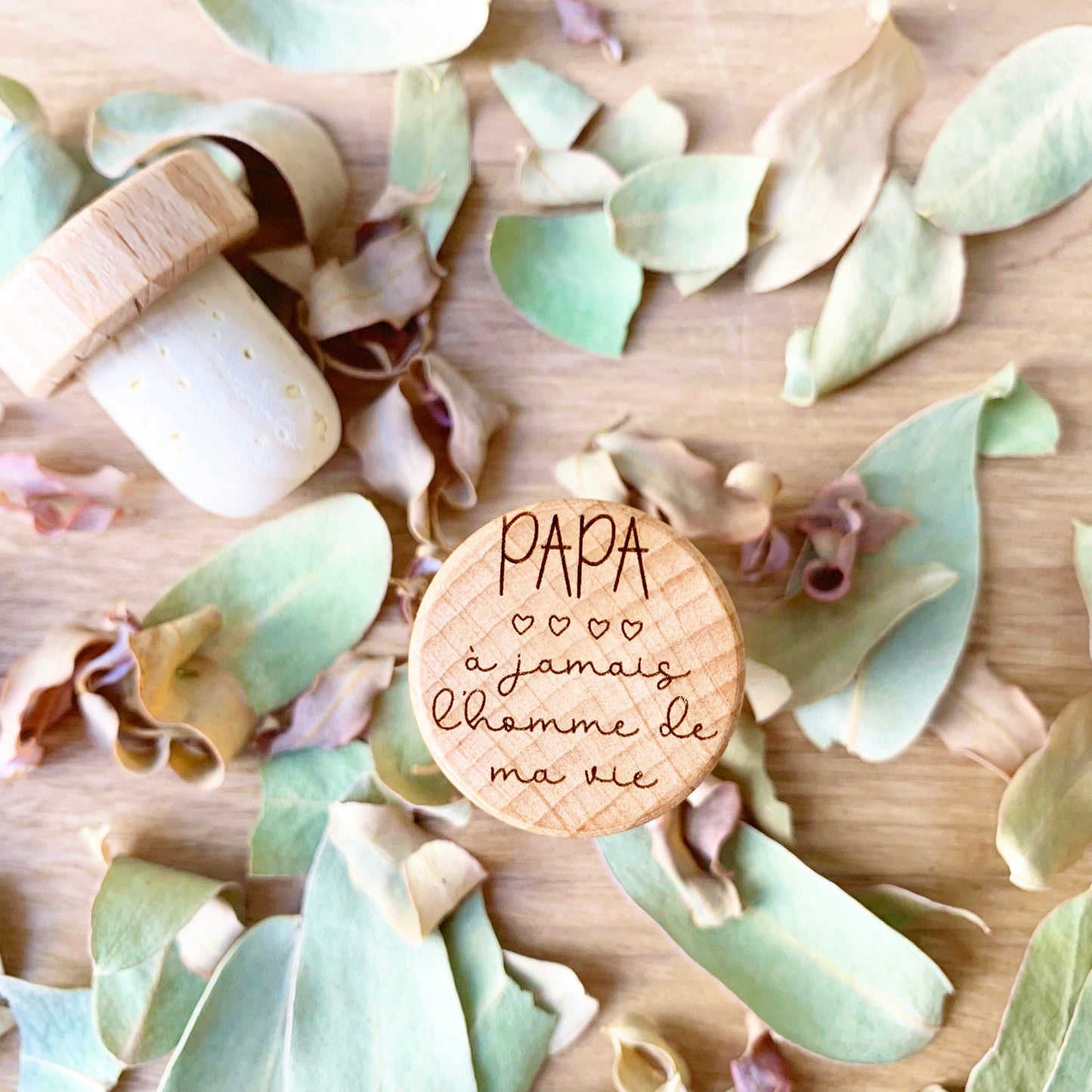 WINE STOPPER "PAPA L'HOMME DE MA VIE"