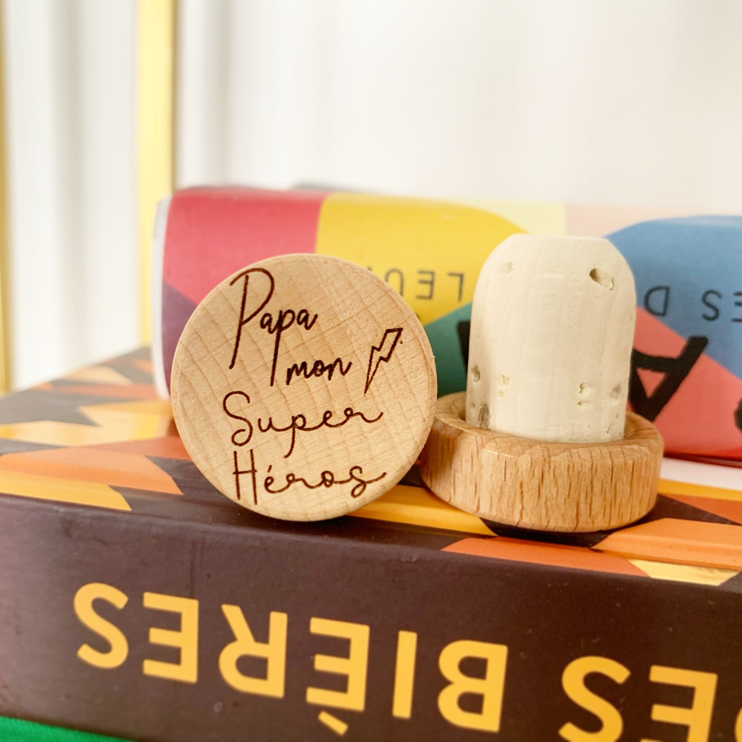 BOUCHON PAPA MON SUPER HÉROS